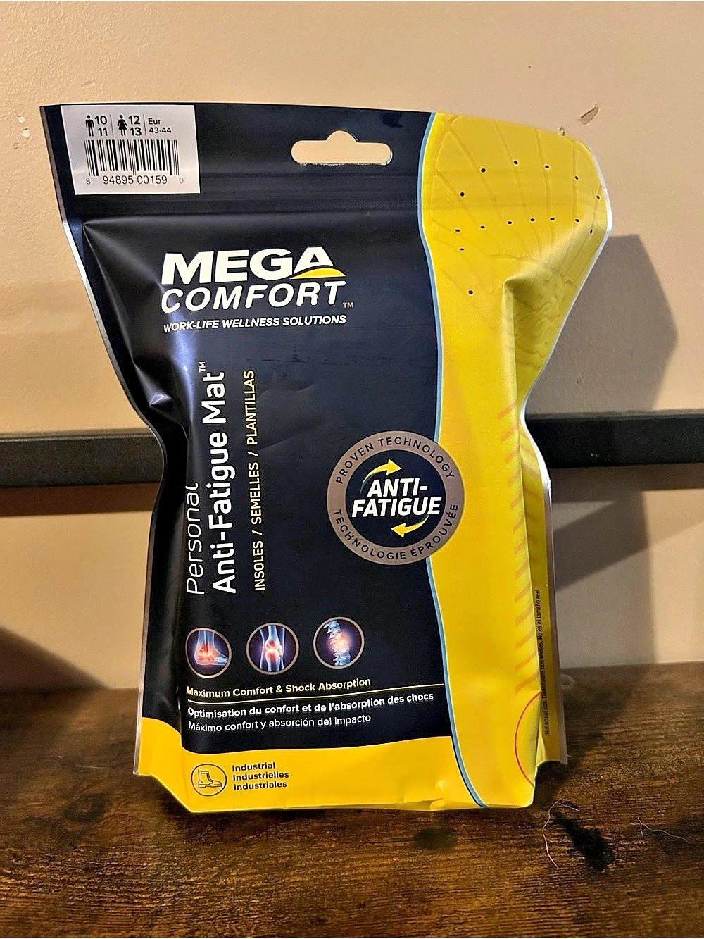Mega Comfort Personal Anti-Fatigue Mat Anti-Fatigue Mat US 10-11 NWT